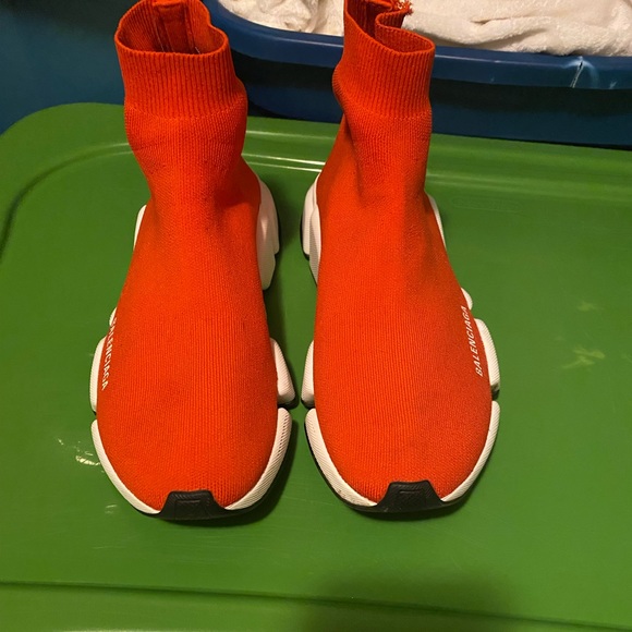 Balenciaga Mens Runners (RED) - Picture 2 of 5